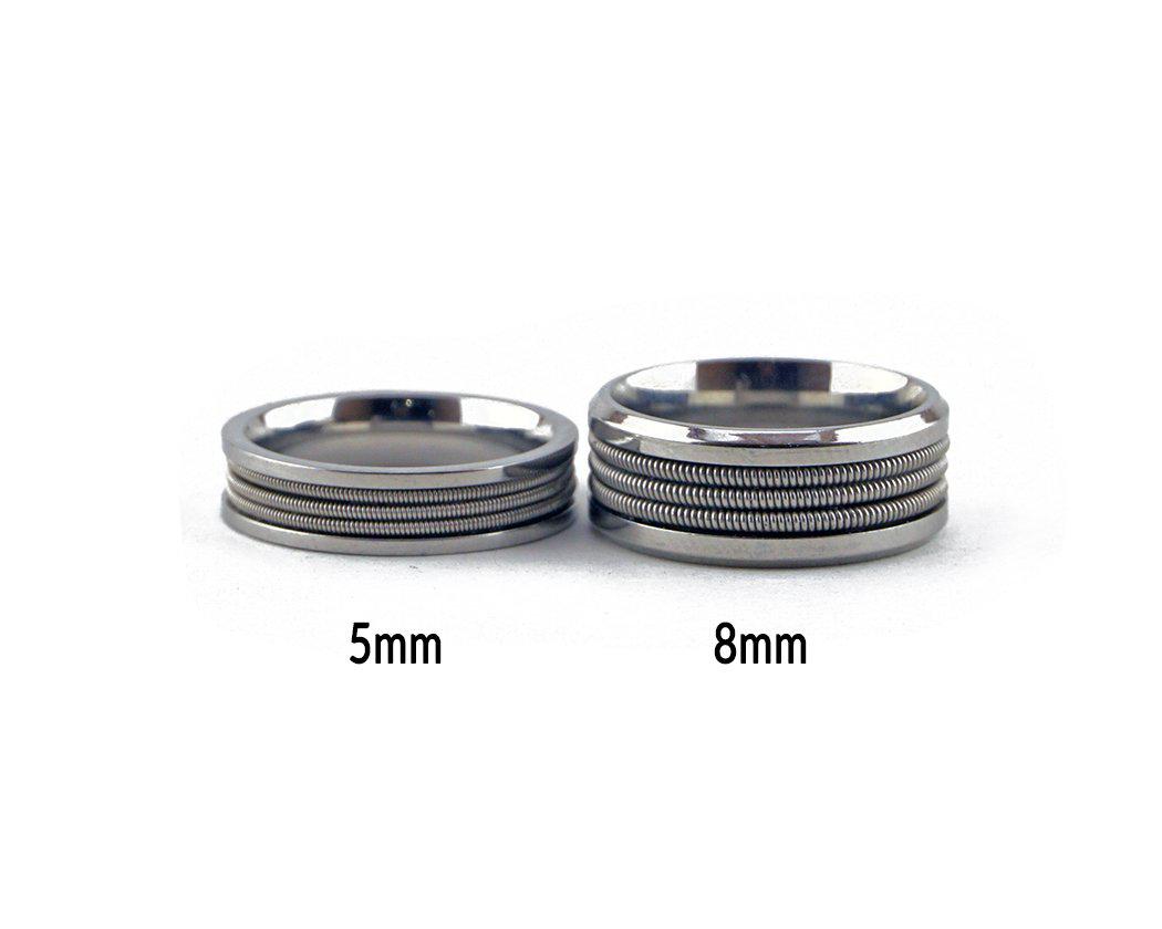 8mm Silver Ring