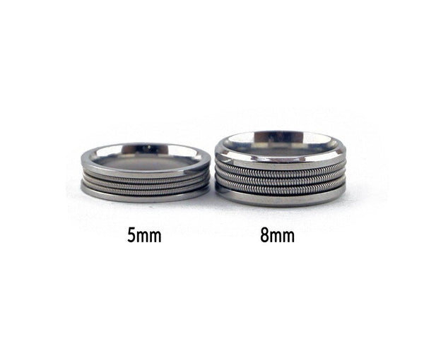8mm Silver Ring