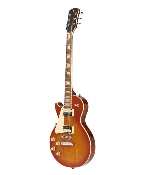 Stagg Left Handed Electric LP style Guitar SEL - STD VSB LH - El Cajon Guitars and Music