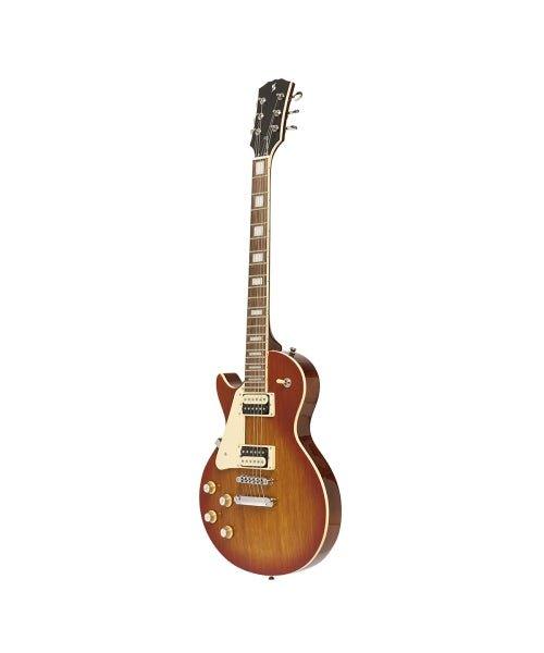 Stagg Left Handed Electric LP style Guitar SEL - STD VSB LH - El Cajon Guitars and Music