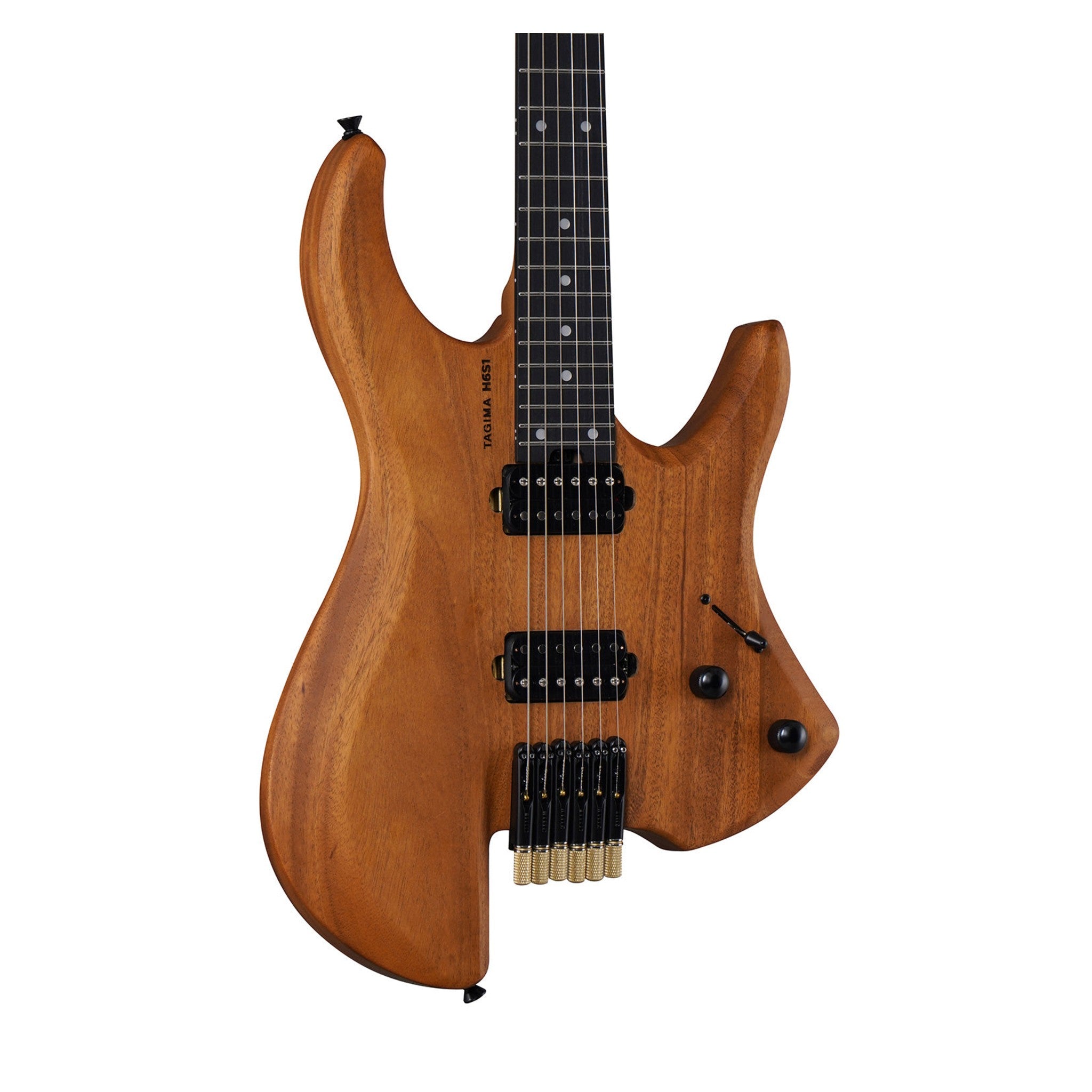 Tagima H6S1 headless guitar detail