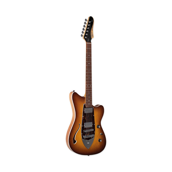 Tagima Jet Blues semi-hollow guitar Honeyburst