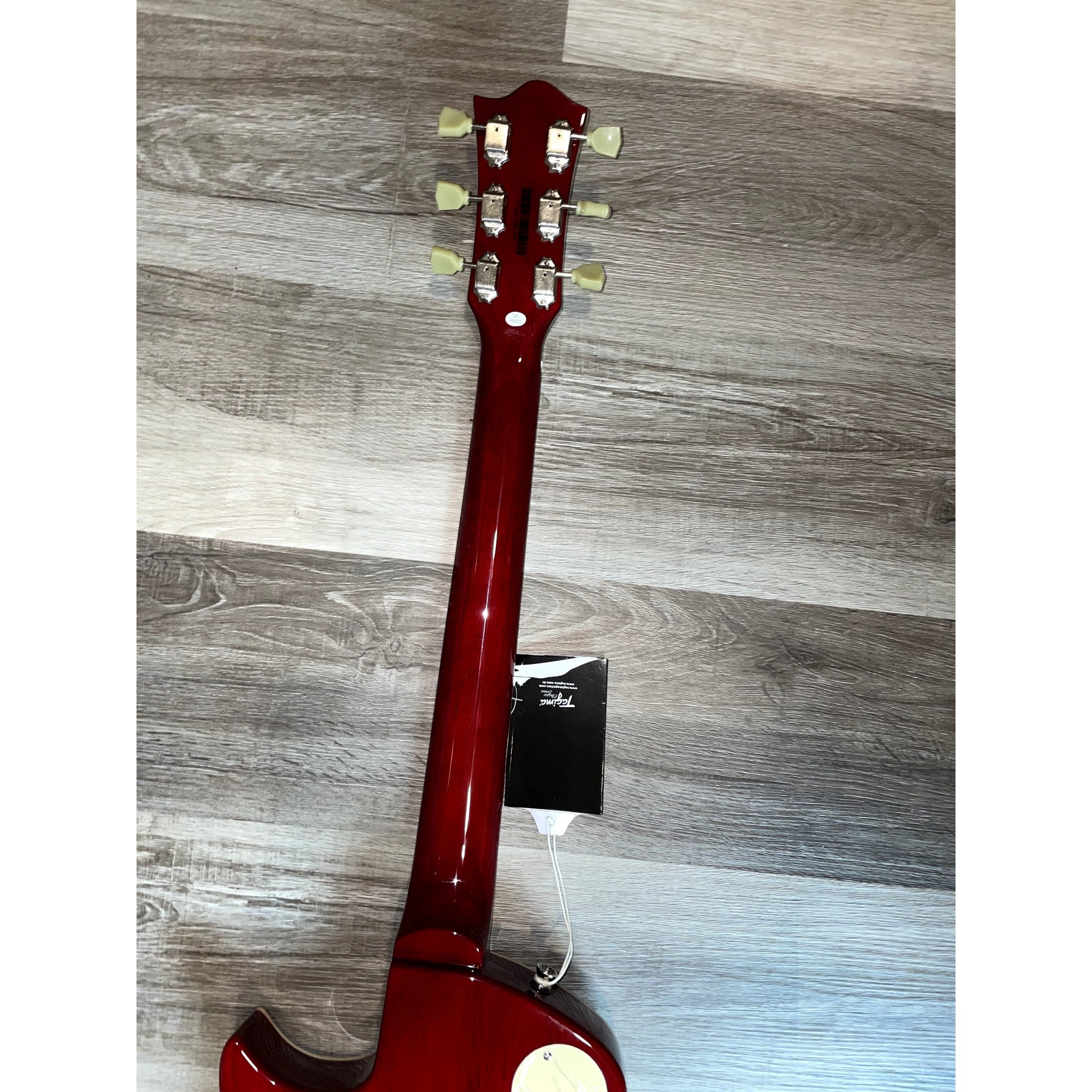 Tagima Mirach Transparent Red Flamed Maple with Hardshell Case - El Cajon Guitars and Music