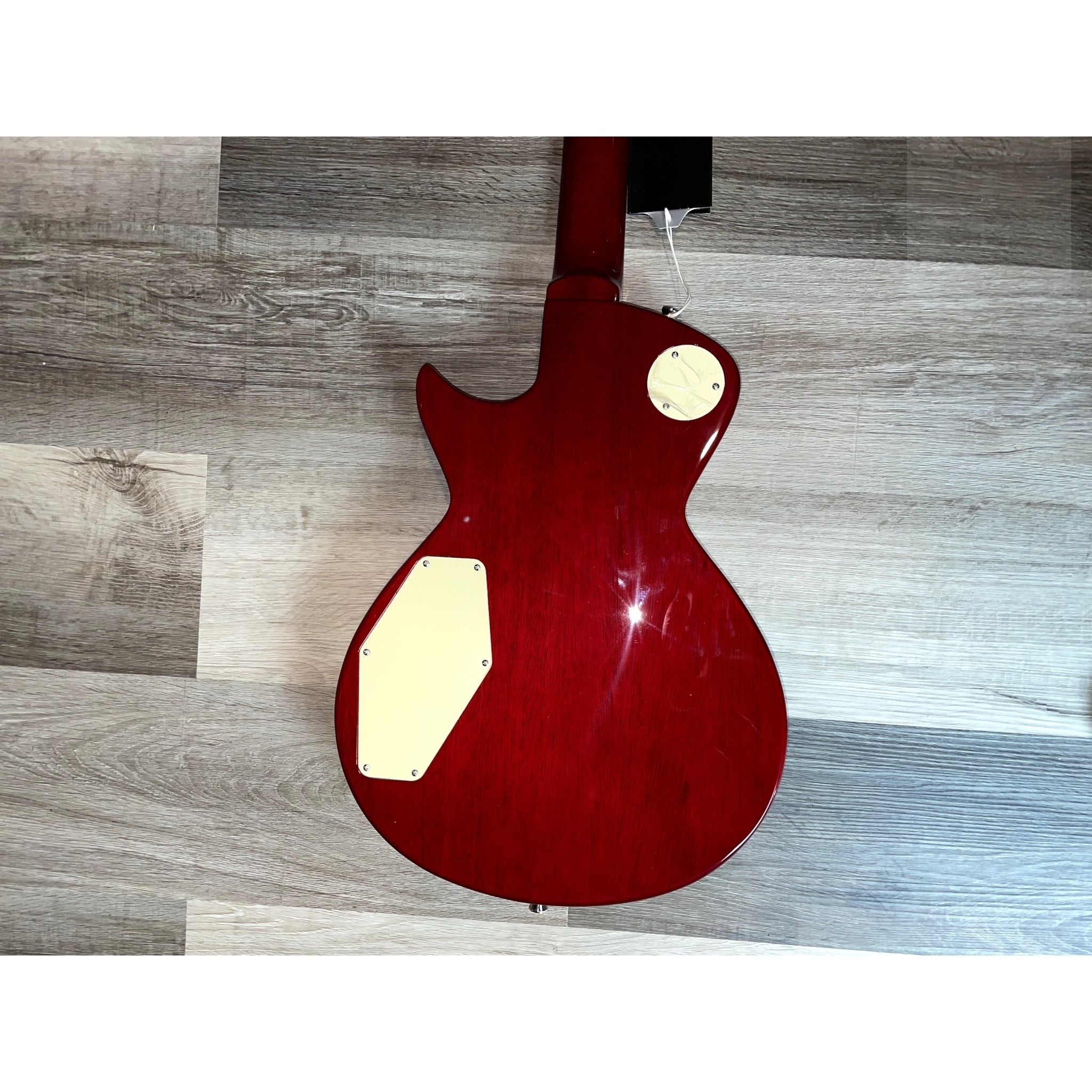 Tagima Mirach Transparent Red Flamed Maple with Hardshell Case - El Cajon Guitars and Music