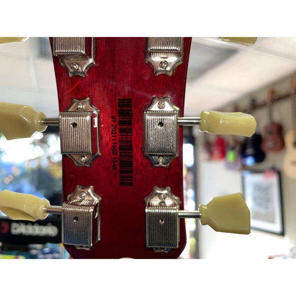 Tagima Mirach Transparent Red Flamed Maple with Hardshell Case - El Cajon Guitars and Music