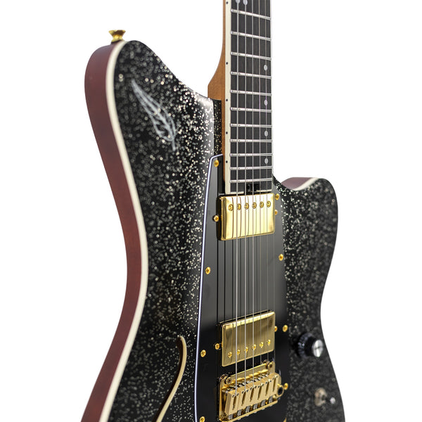 Tagima Rocker SV-2 body close-up with pickups and bridge