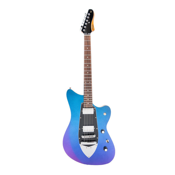 Tagima Rocker UQ electric guitar in Chameleon finish, front view