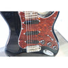 Top view of the Tagima T-635 Classic Black Electric Guitar with Lace Sensor Red/Silver/Blue Pickups t