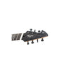 Tagima True Range 7 UQ headstock with black tuners and UQ logo