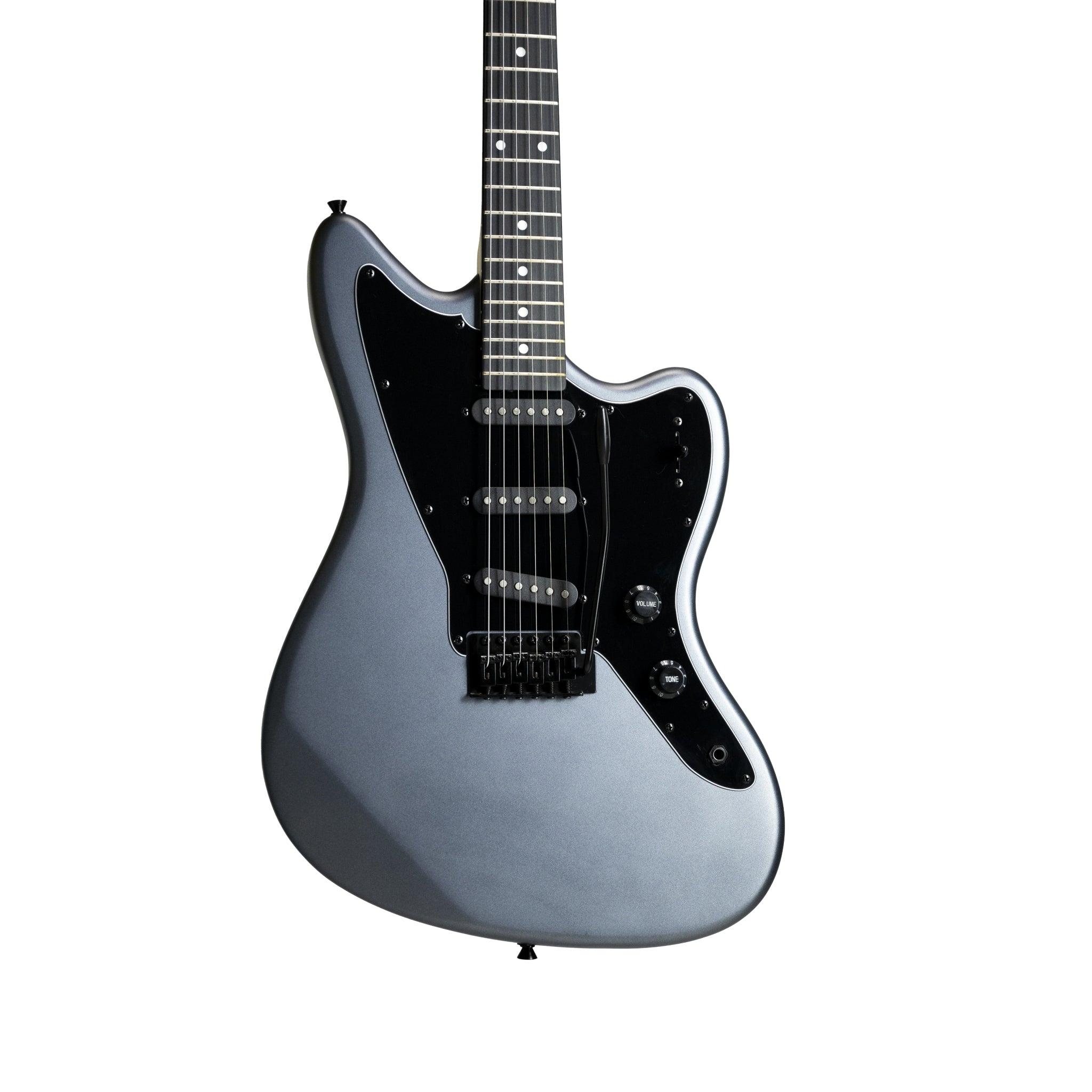 Tagima TW - 60 Jazzmaster Style Electric Guitar Metallic Dark Silver Satin - El Cajon Guitars and Music