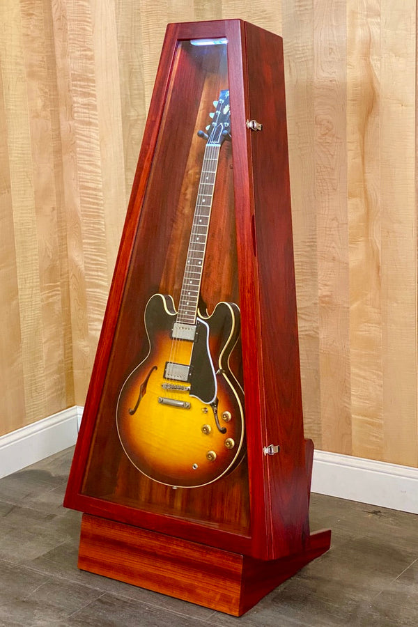 ClimaStand Triangle Humidor with Base - African Paduk