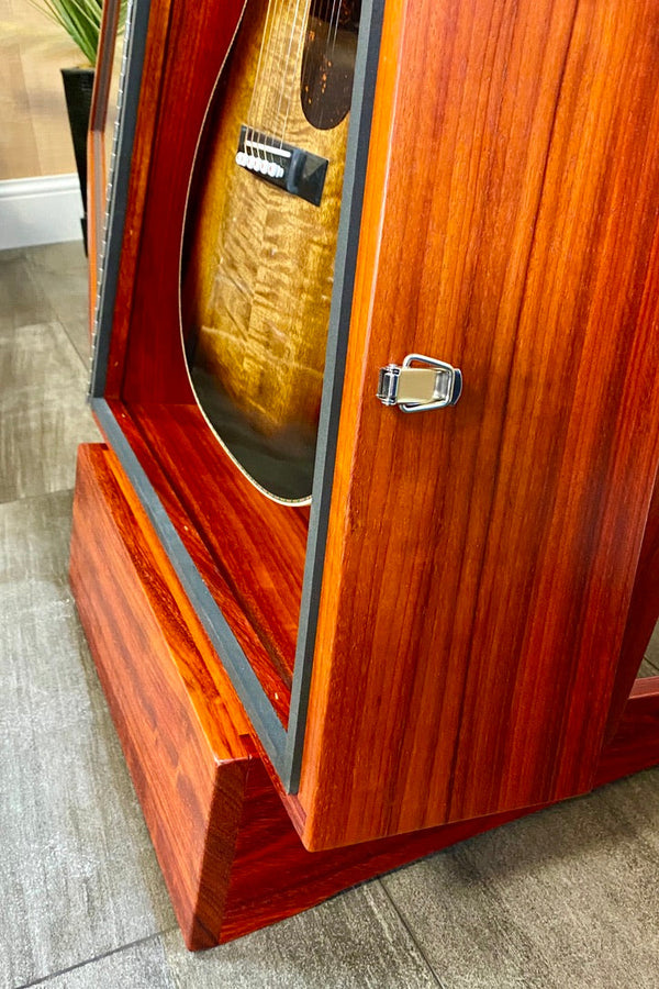 ClimaStand Triangle Humidor with Base - African Paduk