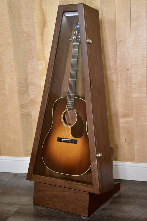 ClimaStand Triangle Humidor with Base - Walnut