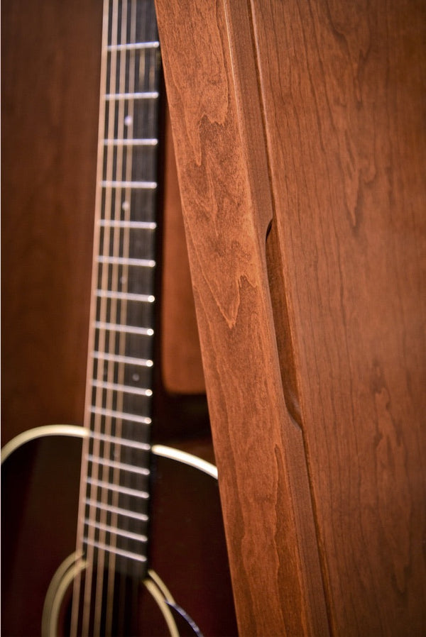 ClimaStand Triangle Humidor with Base - Cherry with Acres Stain