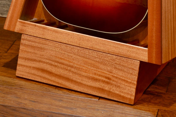 ClimaStand Triangle Humidor with Base - African Mahogany