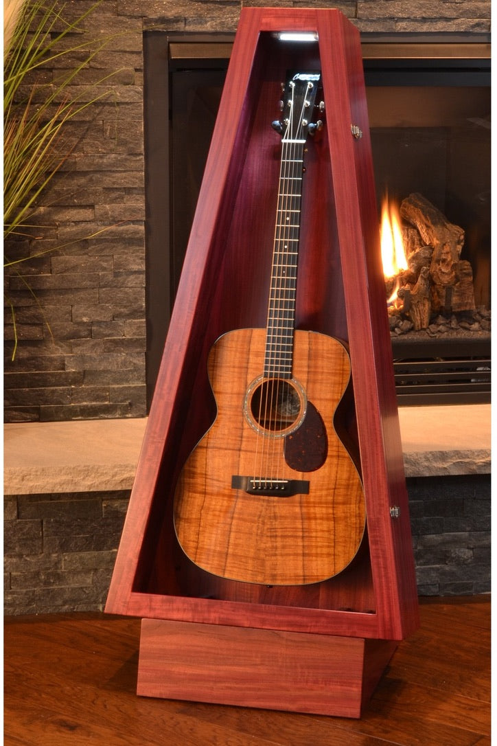 ClimaStand Triangle Humidor with Base - Purplehart