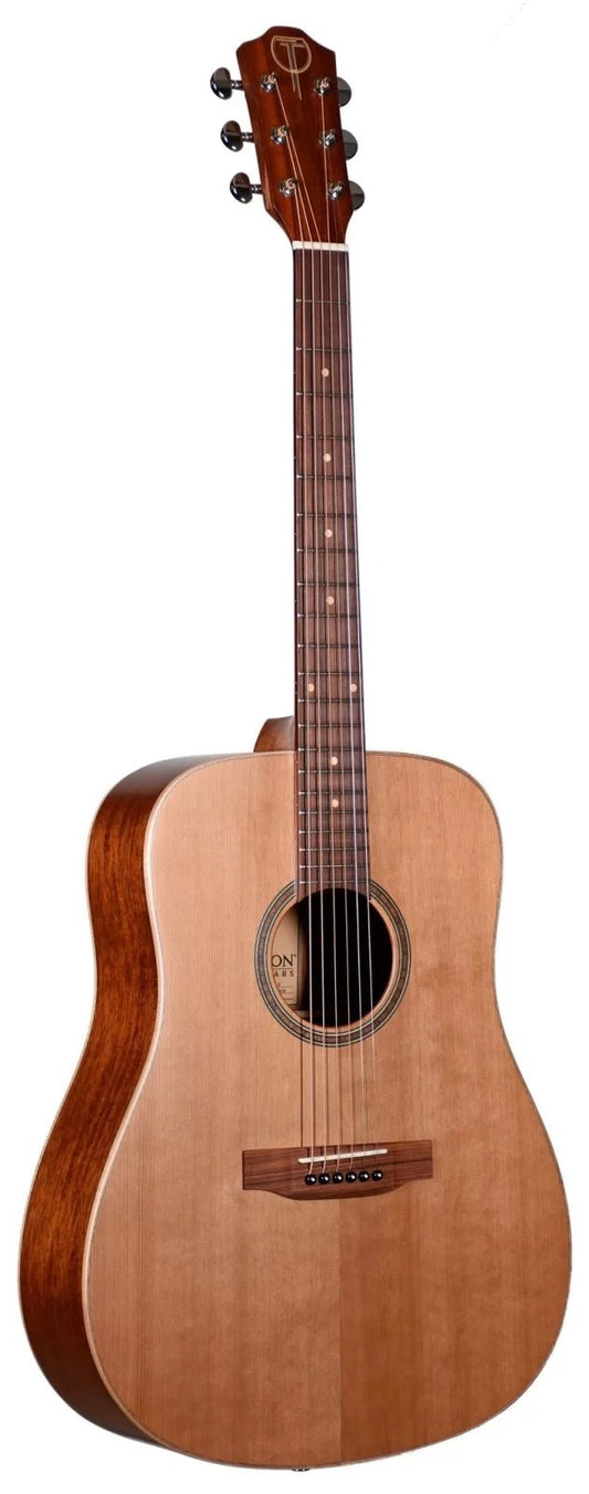 Teton Dreadnaught Acoustic Guitar Solid Cedar Top STS105NT - El Cajon Guitars and Music