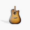 Teton STS100CEDVS Acoustic/ Electric Guitar Dark Vintage Burst Satin - El Cajon Guitars and Music