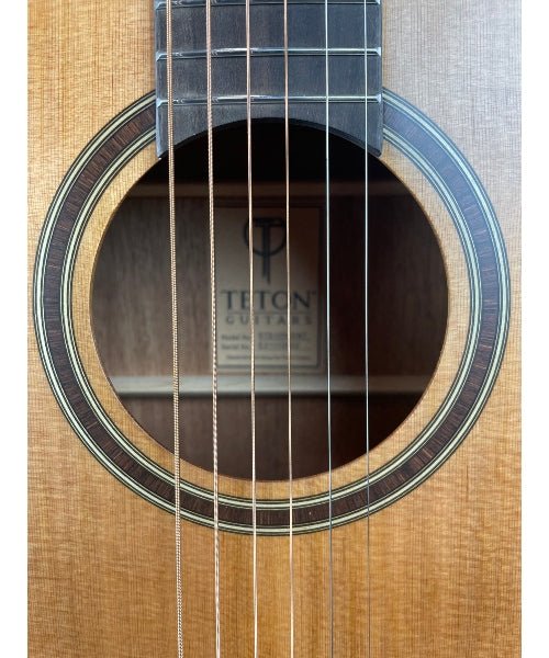 Teton STS105CENT Acoustic Electric Guitar Cutaway With Teton Blackboard Electronics - Solid Cedar Top - El Cajon Guitars and Music