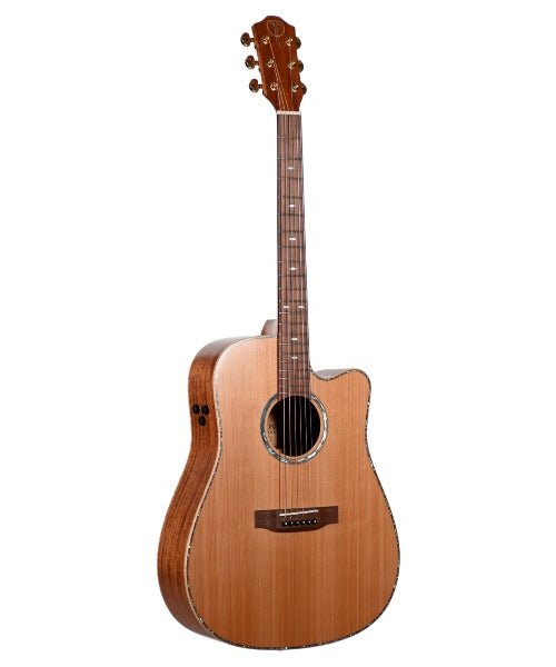 Teton STS205CENT Dreadnought Acoustic - Electric Guitar - El Cajon Guitars and Music