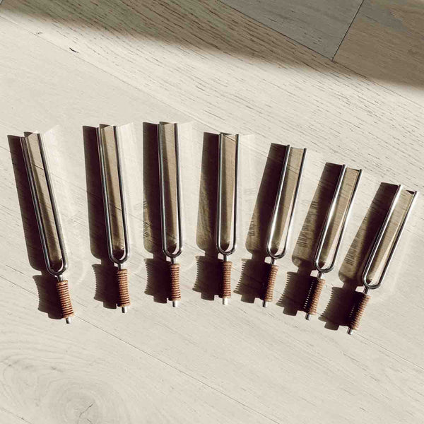 7 Chakra Healing Tuning Fork Set
