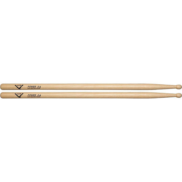 Vater American Hickory Power 5A Drumsticks Wood - El Cajon Guitars and Music