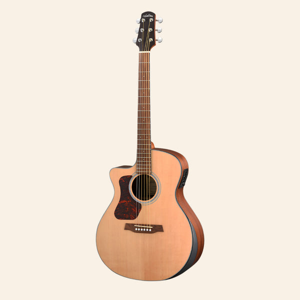 Walden G550RCEL Natura 500 left-handed acoustic-electric guitar