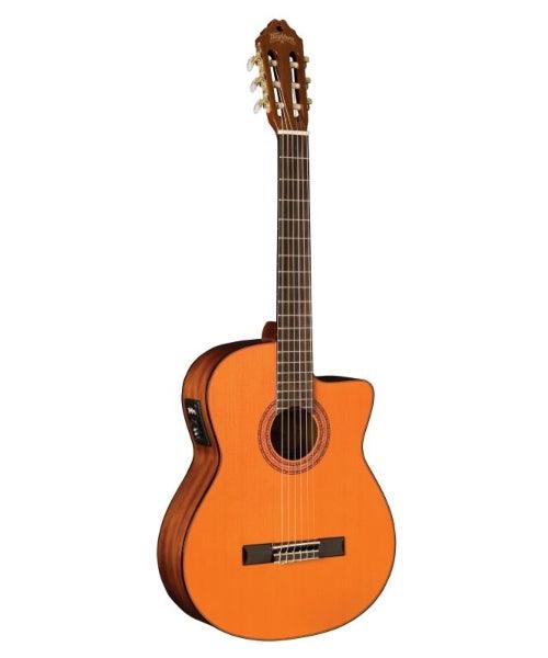 Washburn C5CE Classical Cutaway Acoustic Electric Guitar - El Cajon Guitars and Music