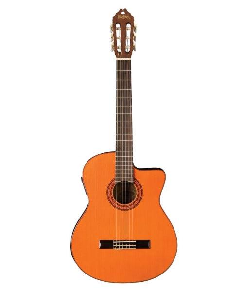 Washburn C5CE Classical Cutaway Acoustic Electric Guitar - El Cajon Guitars and Music