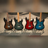 Washburn Sonamaster Elite series guitars side by side