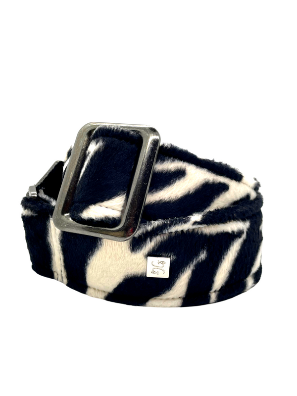 Zebra Print 2" Guitar and Bass Strap